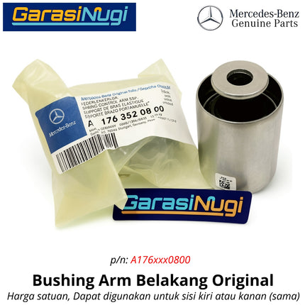 Karet Bushing Arm Belakang Mercedes W176 W156 W117 Spring Control Rear Axle Original Mercy A180 CLA