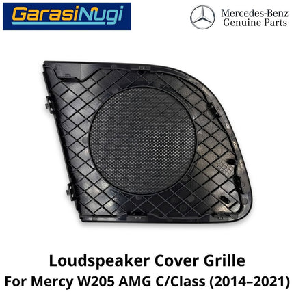 Interior Speaker Mercy W205 Rear Dashboard Cover Tutup Speaker Dasbor Belakang Mercedes C200 (2014–2021)
