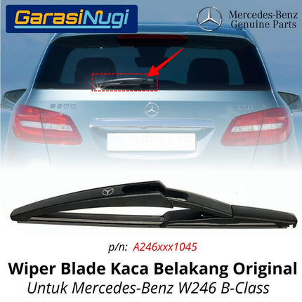 Wiper Blade Kaca Belakang Mercedes W246 Rear Window Original Mercy B180 B200
