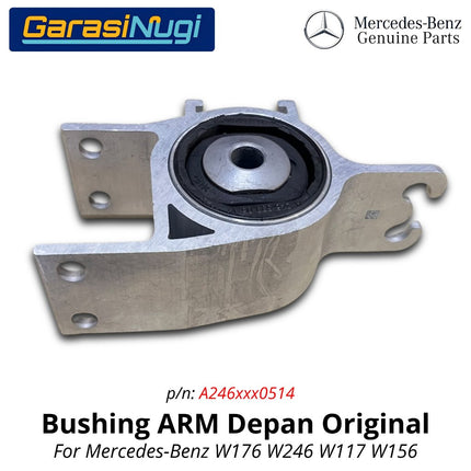 Mercedes W246 W117 W156 Bushing Arm Lower Depan Metal Bearing Element Original B180 B200 GLA CLA