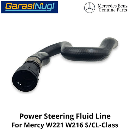 Power Steering Mercy W221 W216 Low-pressure Cooling Hose Selang Pendingin Engine M273 M278 Mercedes S300 CL