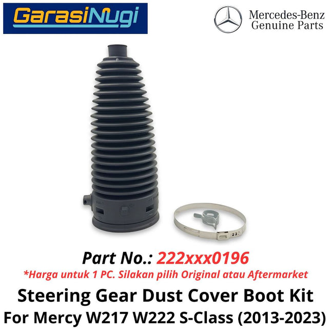 Steering Gear Mercy W217 W222 Dust Cover Boot Kit Penutup Debu Roda Kemudi Depan Mercedes S450