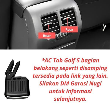 AC Grill Vent VW Golf 5 Tab Pegangan Klip MK5 2004-2007