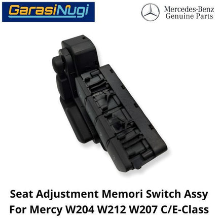 Seat Adjust Mercy W204 W212 W207 Button Assembly Tombol Headrest Kursi C200