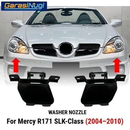 Nozzle Washer For Mercy R171 Cover Tutup Lampu Bumper SLK 200