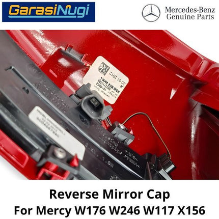 Outside Mirror Mercy W176 W246 W117 X156 Cap Cover Bingkai Kaca Spion Mercedes A150 B180 GLA