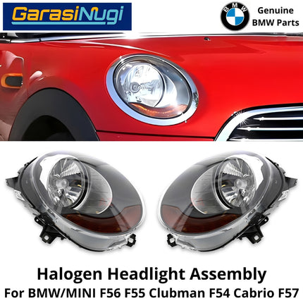 Headlamp For BMW MINI F56 F55 F54 F57 Headlight Front Lighting Lampu Depan Clubman Cabrio 2013-2021