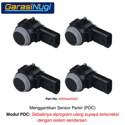 Mercedes W176 W246 R231 Sensor Parkir Reverse Parking Radar Mundur PDC