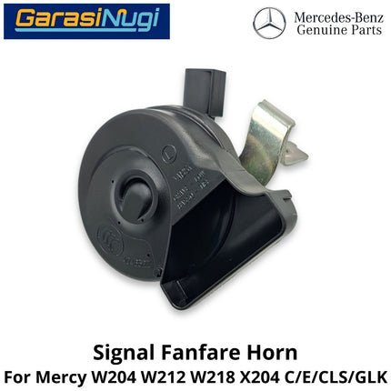 Electric Horn Signal Mercy W204 W212 W218 X204 Fanfare High and Low Note Terompet Klakson Mercedes C200 E200 CLS GLK