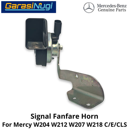 Electric Horn Signal Mercy W204 W212 W207 W218 Fanfare High and Low Note Terompet Klakson Mercedes C200 E200 CLS