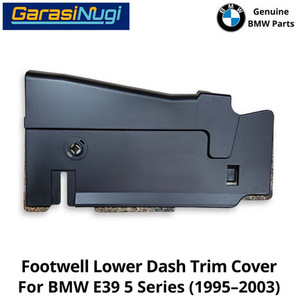 Footwell Lower For BMW E39 Dashboard Trim Panel Penutup Bawah Dasbor Sisi Penumpang 525 530 (1995-2003)