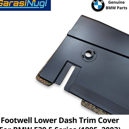 Footwell Lower For BMW E39 Dashboard Trim Panel Penutup Bawah Dasbor Sisi Penumpang 525 530 (1995-2003)
