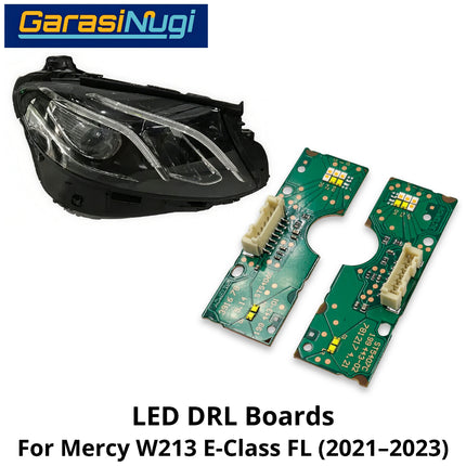 Headlight LED Chips For Mercy W213 Facelift Boards High Performance Module Lampu Mercedes E200 E300 2021-2023