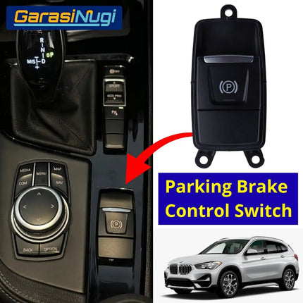 Parking Switch BMW F48 F39 Tombol Rem Tangan Saklar Parkir Electronic X1 X2 2014 - 2023