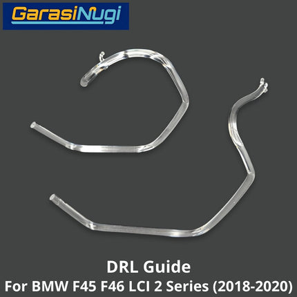 DRL Guide For BMW F45 F46 LCI Tube Angel Eyes LED Lampu Senja 220 230 2018-2020