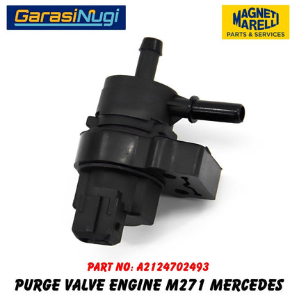 MARELLI Purge Valve 2124702493 Mercedes W212 R231 W166 Mesin M271 Original E300 SL500 ML