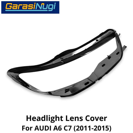 Mika Headlight AUDI A6 C7 Pre-Facelift Lens Kaca Cover Lampu Depan (2011-2015)