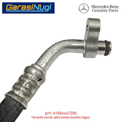 Selang AC Compressor Mercedes W166 X166 Pipa Pendingin Freon Refrigerant Line Original ML GL GLS