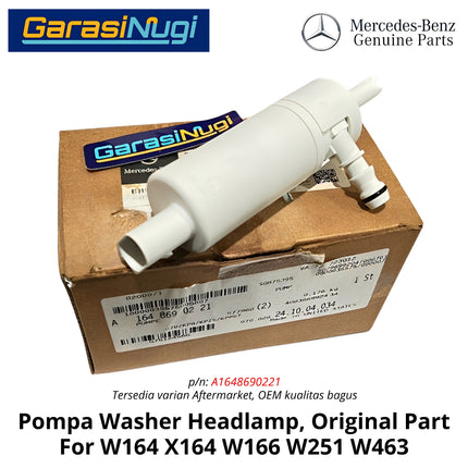 Headlight Washer Pump Mercedes W164 X164 W251 Aktuator Pompa Lampu Depan Original Mercy ML GL