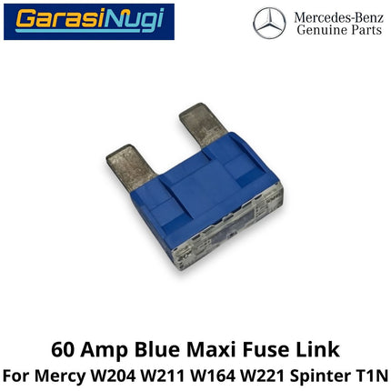 60A Fuse Link Mercy W204 W211 W164 W221 Penghubung Sekring 60 Ampere 000000004217 Mercedes C200 E200 ML