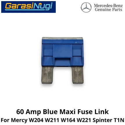 60A Fuse Link Mercy W204 W211 W164 W221 Penghubung Sekring 60 Ampere 000000004217 Mercedes C200 E200 ML