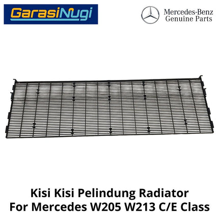 Kisi Kisi Pelindung Radiator Mercedes W205 W213 Rock Guard Original Front Bumper C180 C200 E63