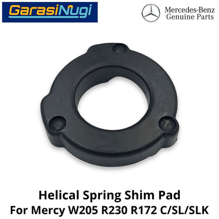 Helical Spring Mercy W205 AMG R230 R172 Pad Bantalan Atas Pelat Pegas Koil Mercedes C200 Sl SLK