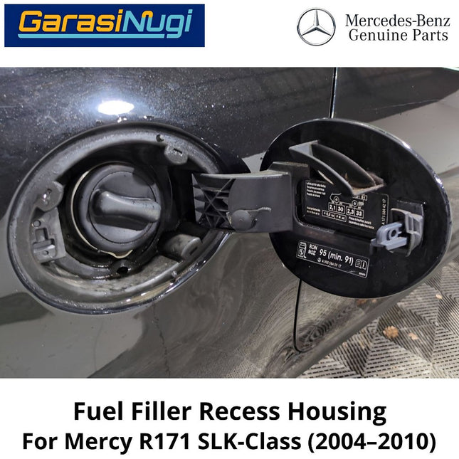 Fuel Filler Mercy R171 Recess Tank Cover Tangki Bahan Bakar BBM Mercedes SLK 2004-2010