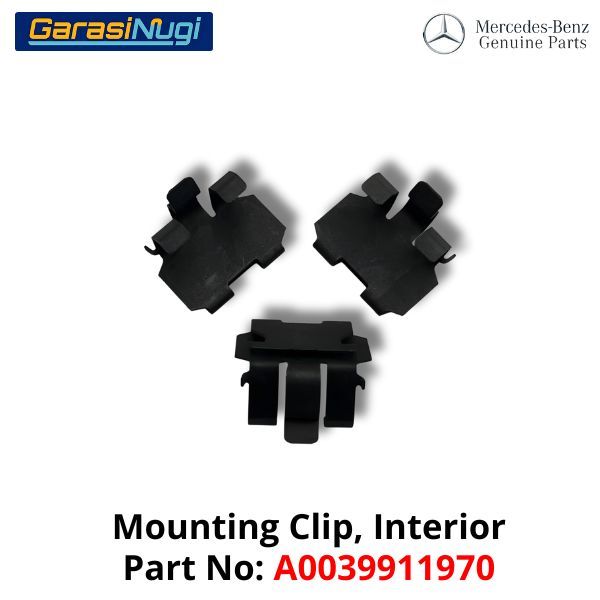 Mounting Clip A0039911970 Klip Pilar Body Interior Original Mercedes