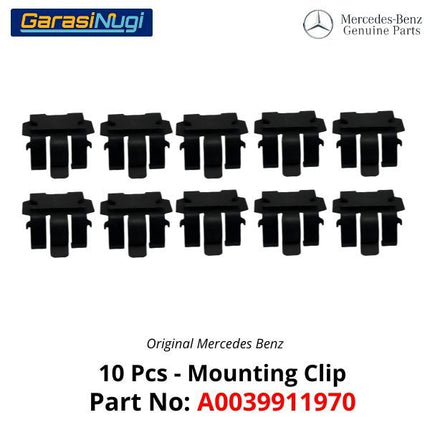 Mounting Clip A0039911970 Klip Pilar Body Interior Original Mercedes