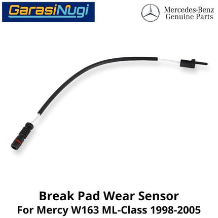 Rear Brake Pad Mercy W163 Sensor Keausan Rem Belakang ML 1998-2005