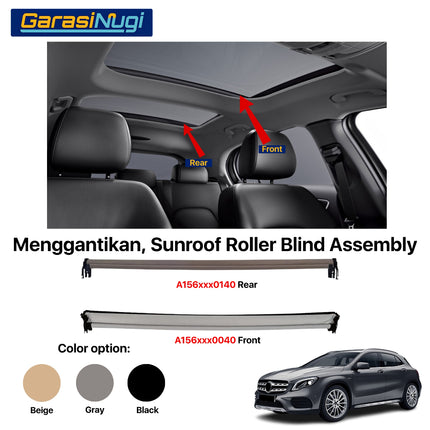 Roller Blind For Mercy W156 X156 Sunroof Curtain Assembly Tirai Penutup GLA