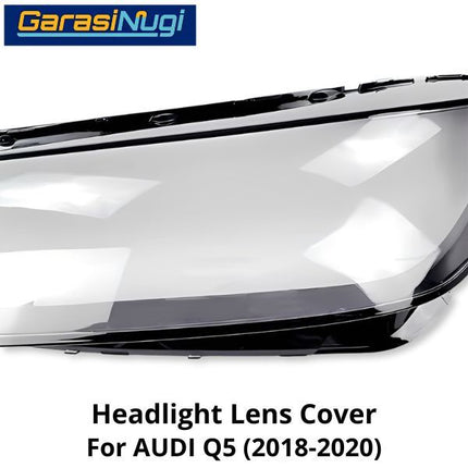 Mika Headlight AUDI Q5 Lens Kaca Cover Lampu Depan 2018-2020