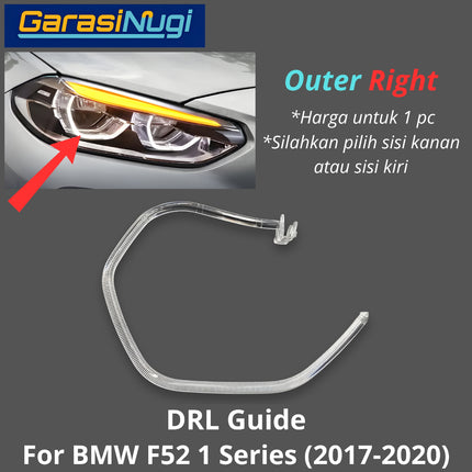 DRL Guide Tube For BMW F52 Angel Eyes LED Light Lampu Senja 118 2017-2020