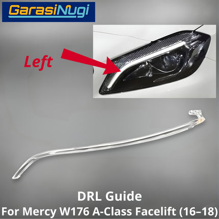 Sein DRL Guide Mercy W176 Facelift LED Eyebrow Light Lampu Alis Mercedes A200