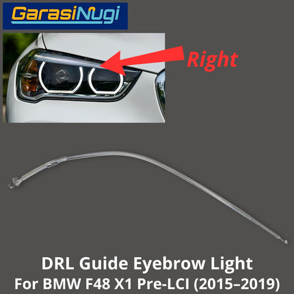 Sein DRL Guide For BMW F48 Pre-LCI LED Eyebrow Light Lampu Alis Mercedes X1