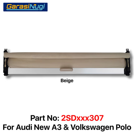Roller Blind For New Audi A3 VW Polo Sunroof Curtain Assembly Tirai Penutup