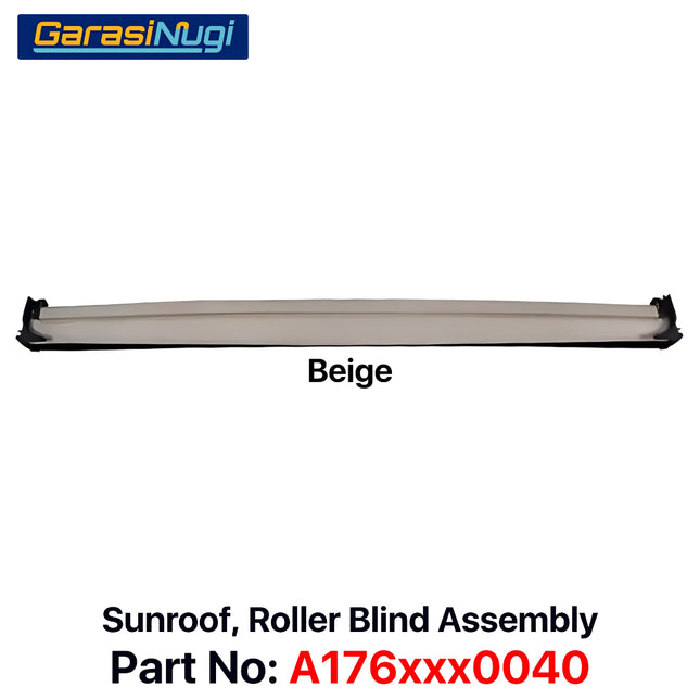 Roller Blind For Mercy W117 W176 Sunroof Curtain Assembly Tirai Penutup CLA A180