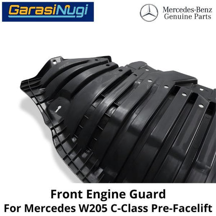 Engine Guard Mercy W205 Pre-FL Front Bumper Penutup Mesin Depan Mercedes C200