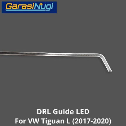 DRL Guide VW Tiguan L Tube Angel Eyes LED Lampu Senja 2017-2020