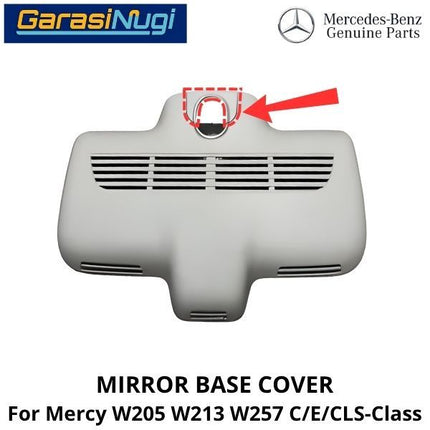 Interior Rear View Mercy W205 W213 W257 Mirror Base Cover Penutup Kaca Spion Belakang C200