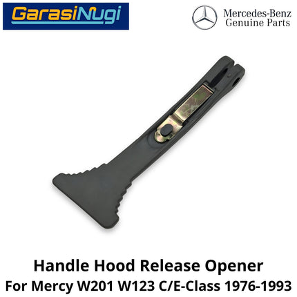 Hood Pull Mercy W201 W123 Latch Handle Tarikan Kap Mesin Original Mercedes C150