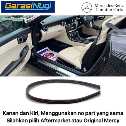 Door Seal Edge Guard Mercy R172 Gasket Pelindung Pintu Depan Rubber Front SLK