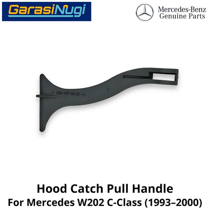 Hood Pull Mercy W202 Latch Handle Tarikan Kap Mesin Original Mercedes C180