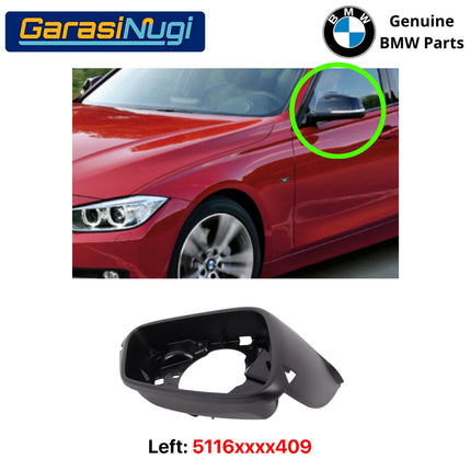 Mirror Frame Holder For BMW F30 E84 Bracket Kaca Spion Supporting Ring Grained 320 X1