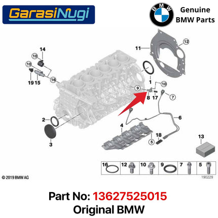 Sensor Crankshaft For BMW F10 E90 X Series Detektor Poros Engkol CKP 13627525015 520