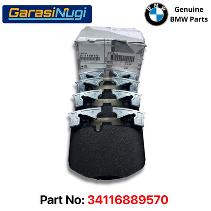 Kampas Rem Depan BMW G30 G11 X3 X6 Front Brake Pads Original 34116889570 520