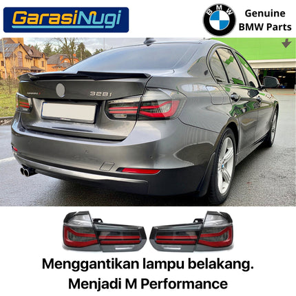 Lampu Belakang For BMW F30 LCI Rear Lights Smoke M Performance Trunk Set 63212450105 320