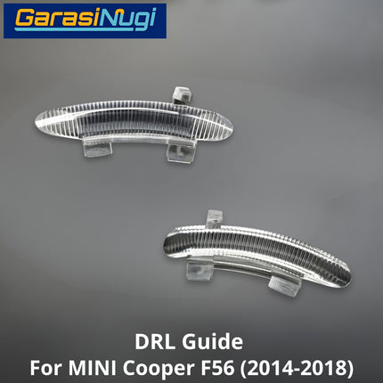 DRL Guide Tube For MINI Cooper F56 Angel Eyes LED Light Lampu Senja 2014-2018
