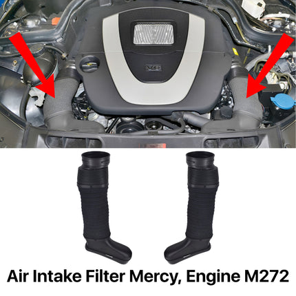 Air Intake Hose Mercy W203 W204 W211 Engine M272 Selang Saluran Masuk Udara C300 C350